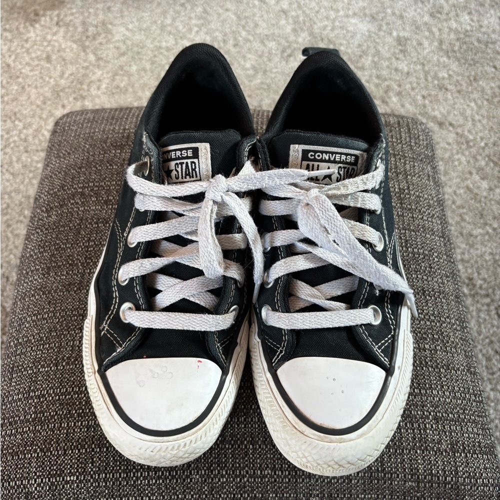 Converse Kids Black and White Sneakers
